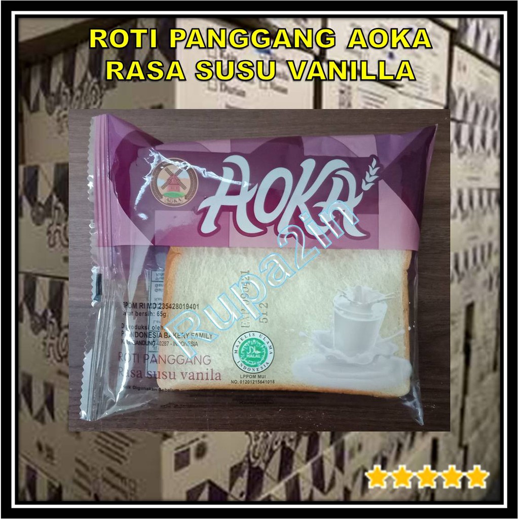 

DEB AOKA Roti Tawar Panggang Sandwich isi Selai ( DUS KARTON )