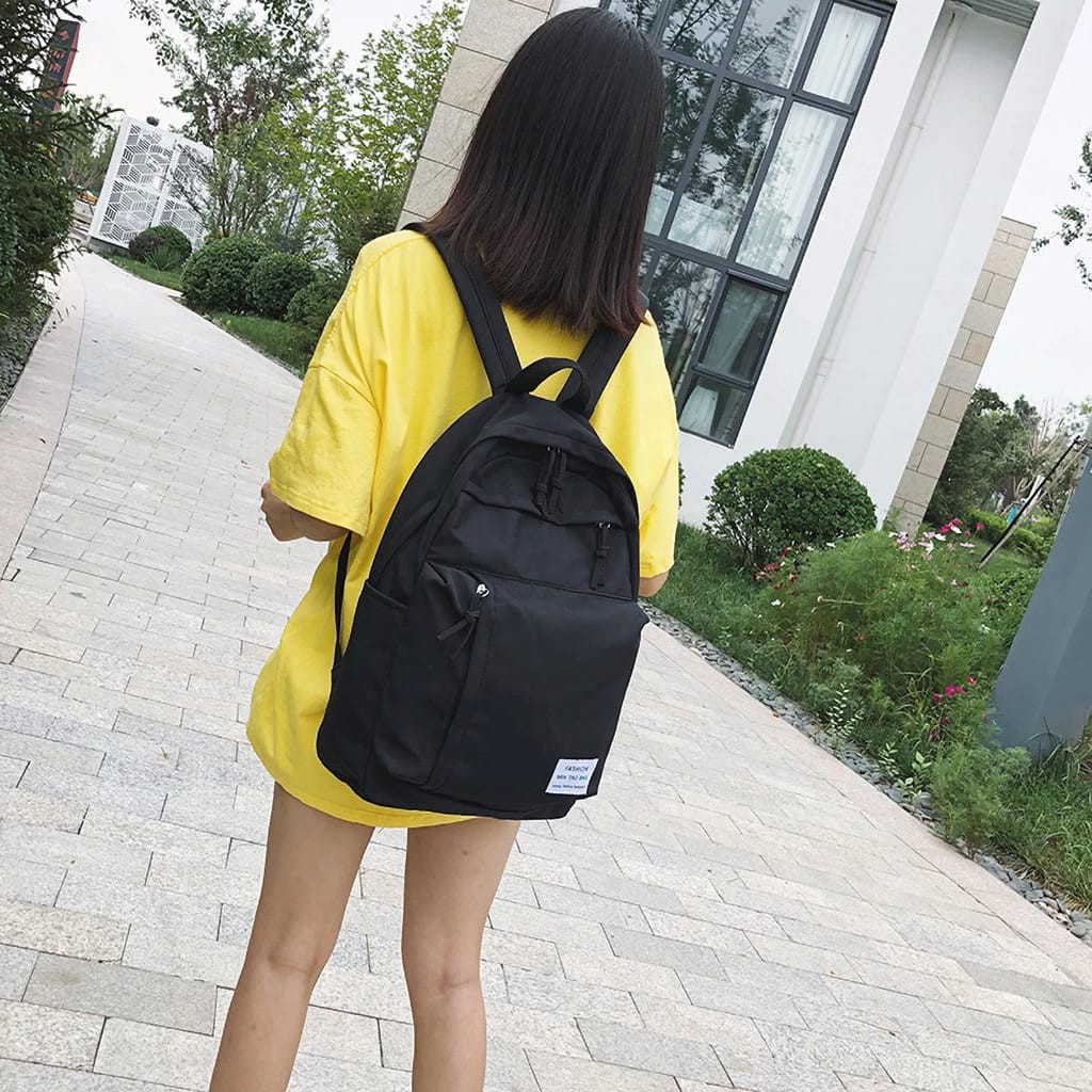 Should Bag - Tas Ransel Sekolah Anak Wanita Dan Pria Terbaru 2021 Kekinian Motif Carakter Min Tao Bag Korean Style Murah