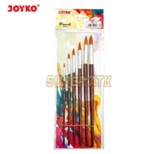 

Kuas Set Joyko BR-3 / Brush BR-3 Joyko