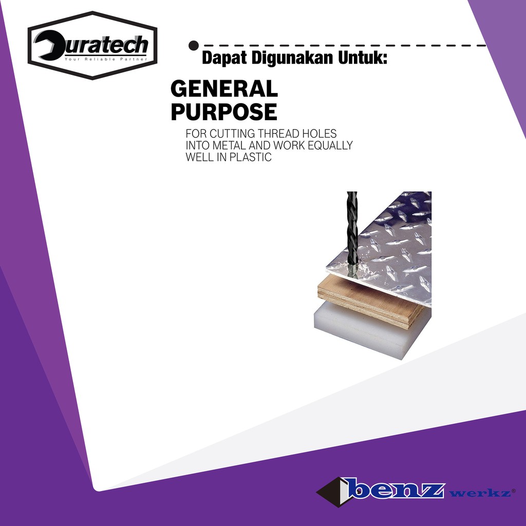 Promo bor besi mesin bor tangan 19mm / bor reduced shank 1/2inch size 19 mm Benz Wer