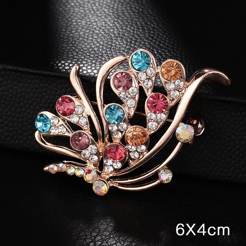 Baru Kreatif Mutiara Pin Bros Berlian Imitasi Bros Elegan Cukup Gaya Bros Mutiara Bros-40#