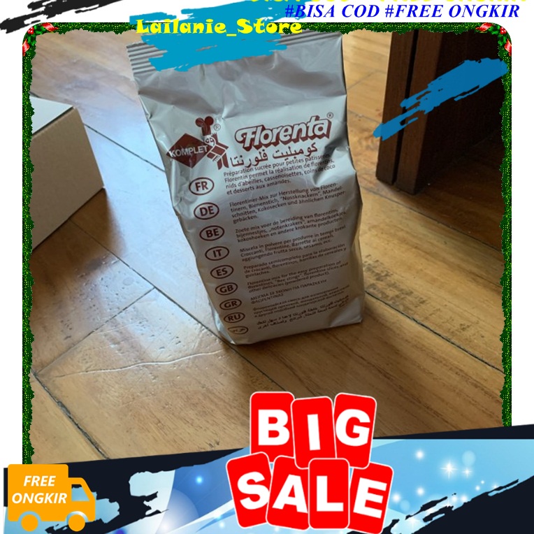 

Tepung Florenta Florentine Powder Cookies Caramel 500g Tepung Siap Pakai Premix Cookies Kue Kering