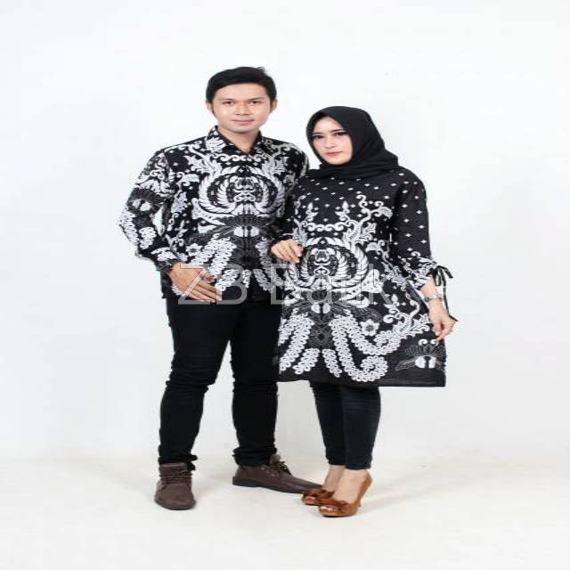 ZB Batik - Maura Couple - Sania Ruffle Batik Couple Ori Ndoro Jowi Garansi Termurah Shopee