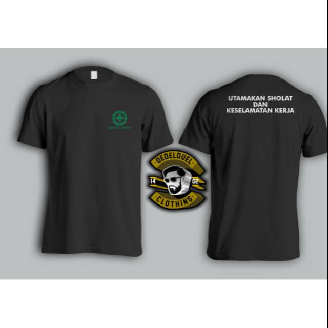 Tshirt baju kaos safety first
