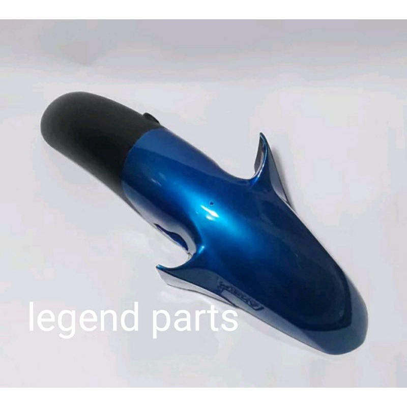 spakbor depan Jupiter MX 135 lama 2007-2010 biru muda