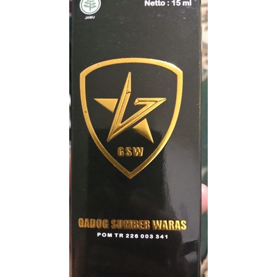 jamu tetes GSW Gadog Sumber Waras ORI