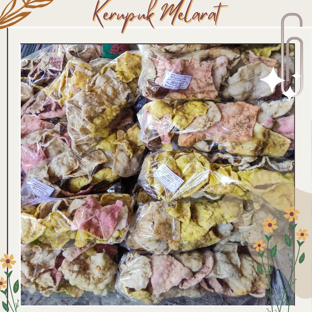 

Kerupuk Melarat Krupuk Tradisional Khas Cirebon Halal, Enak, Renyah, dan Gurih