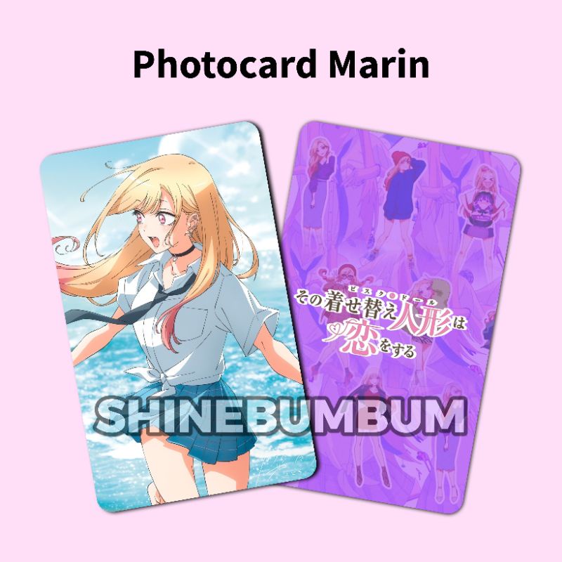 Photocard Marin Anime Sono Bisque Doll (2 sisi)