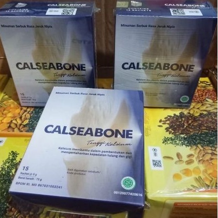 

3 BOX MINUMAN CALSEABONE HERBAL ALAMI
