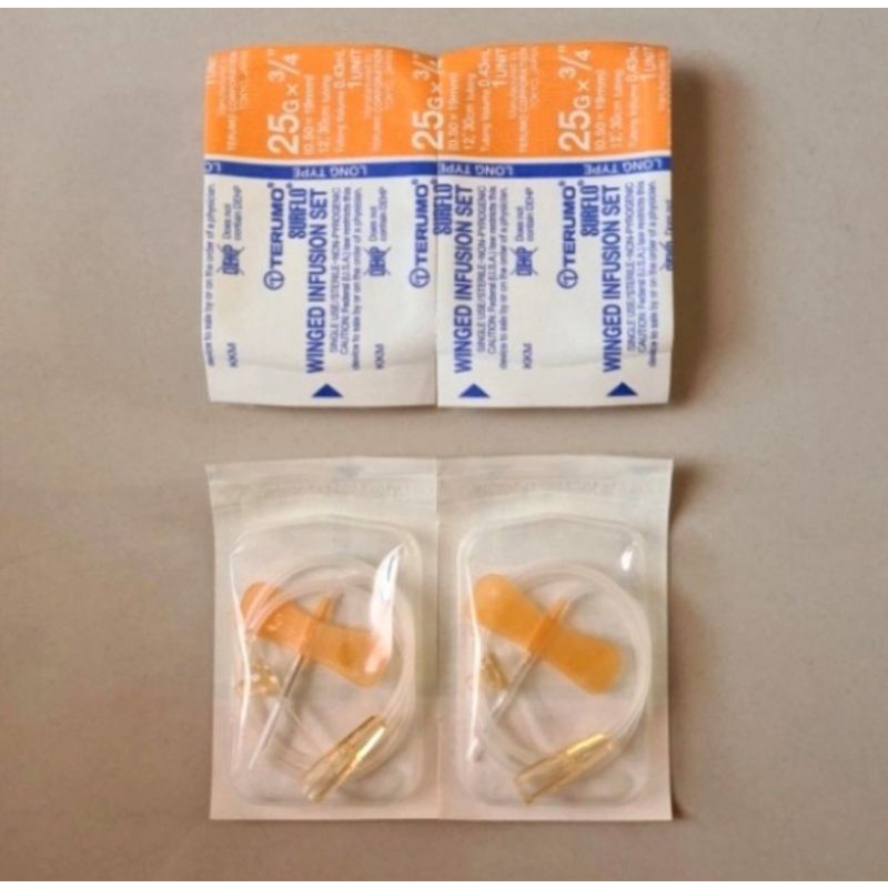 Wing Needle 25Terumo.Wing Needle 23G Terumo.Wing Needle 25G-23G