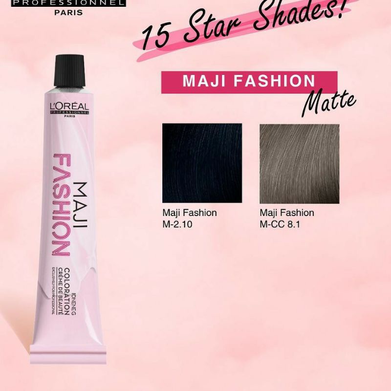 L'OREAL Professionnel Maji Fashion Hair Color / LOREAL Majifashion Majirel Majibrown Majicover Semir Rambut | Cat Rambut