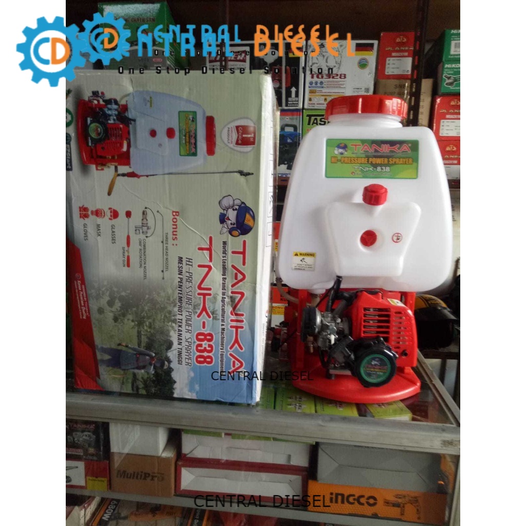 Knapsack sprayer/ Mesin penyemprot tekanan tinggi/ Hi pressure power sprayer Tanika TNK-838 20 liter 2Tak