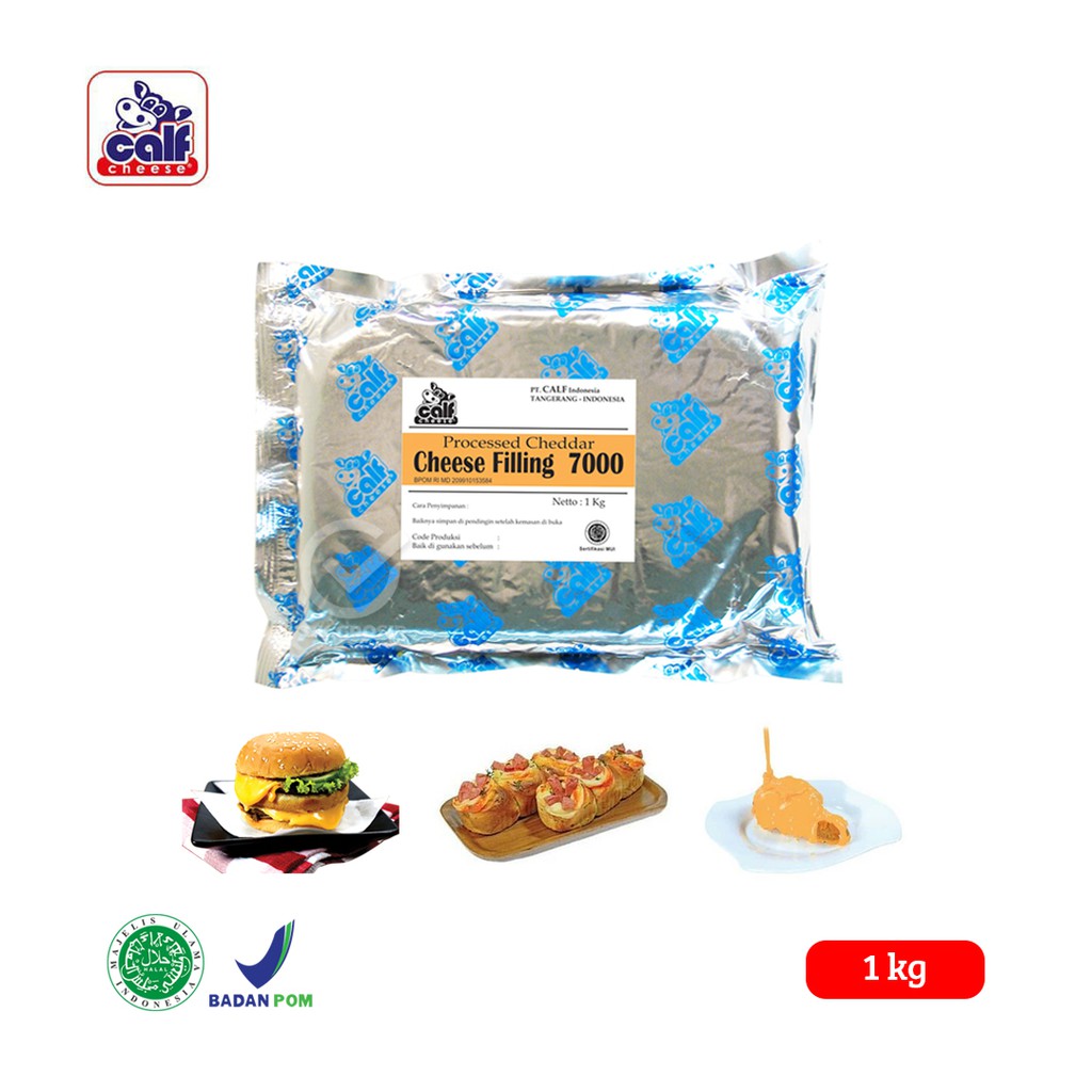 

[Original 1 Kg] Calf Cheese Filling 7000 / Filling Keju