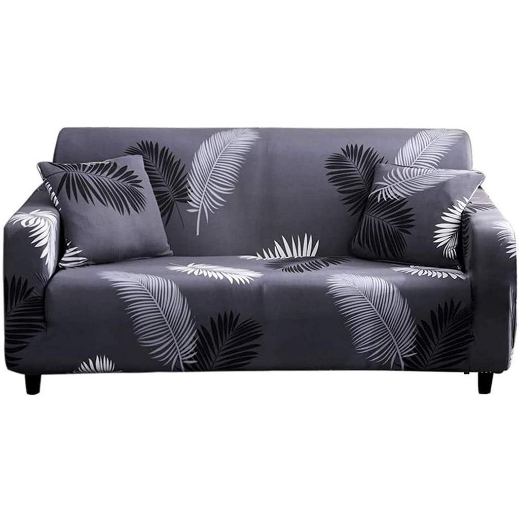 [LOCAL STOCK ]1/2/3/4 Seater Sofa Cover Removable Normal Shape/L Shape Slipcover Stretch Universal  Q Design