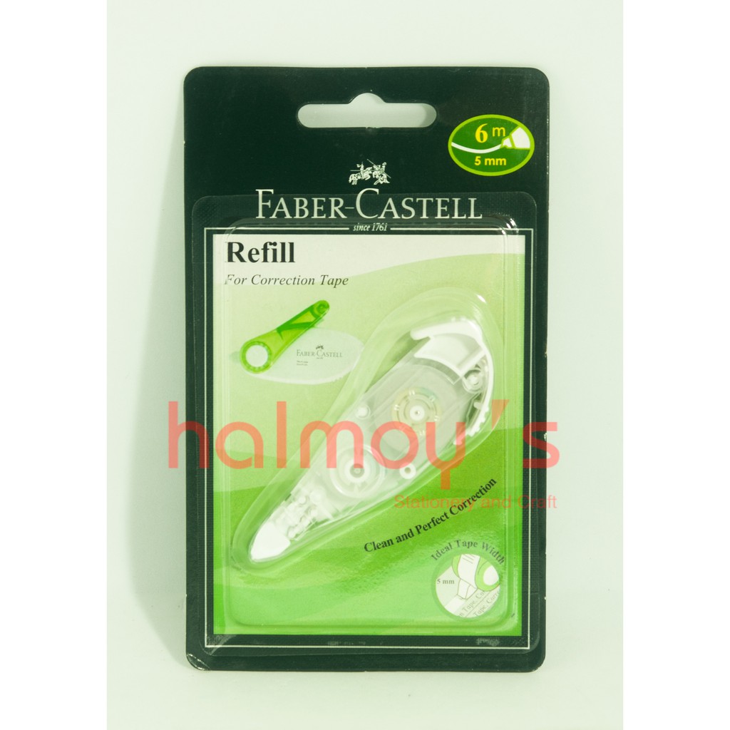 

REFILL CORRECTION TAPE / TIP EX KERTAS FABER CASTELL SR - 506