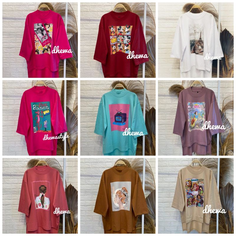 Kaos Oversize by Dhewa style