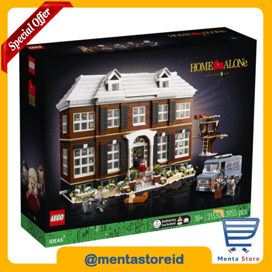 LEGO Ideas 21330 Home Alone Christmas Movie Top Holiday Gift Family