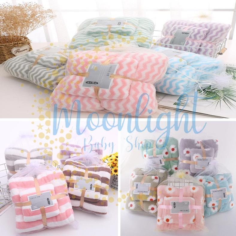 Carterlove Handuk Microfiber 70X140 Cm Besar | Handuk Lembut Jumbo Big Size 140X70 Bayi Anak Dewasa