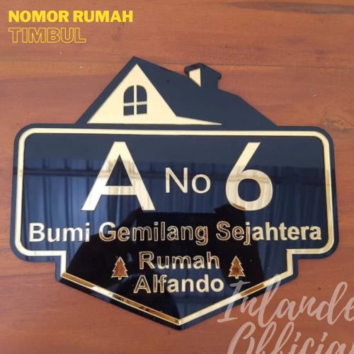 PAPAN NOMOR RUMAH AKRILIK | NOMER RUMAH AKRILIK | NO RUMAH AKRILIK | ALAMAT RUMAH