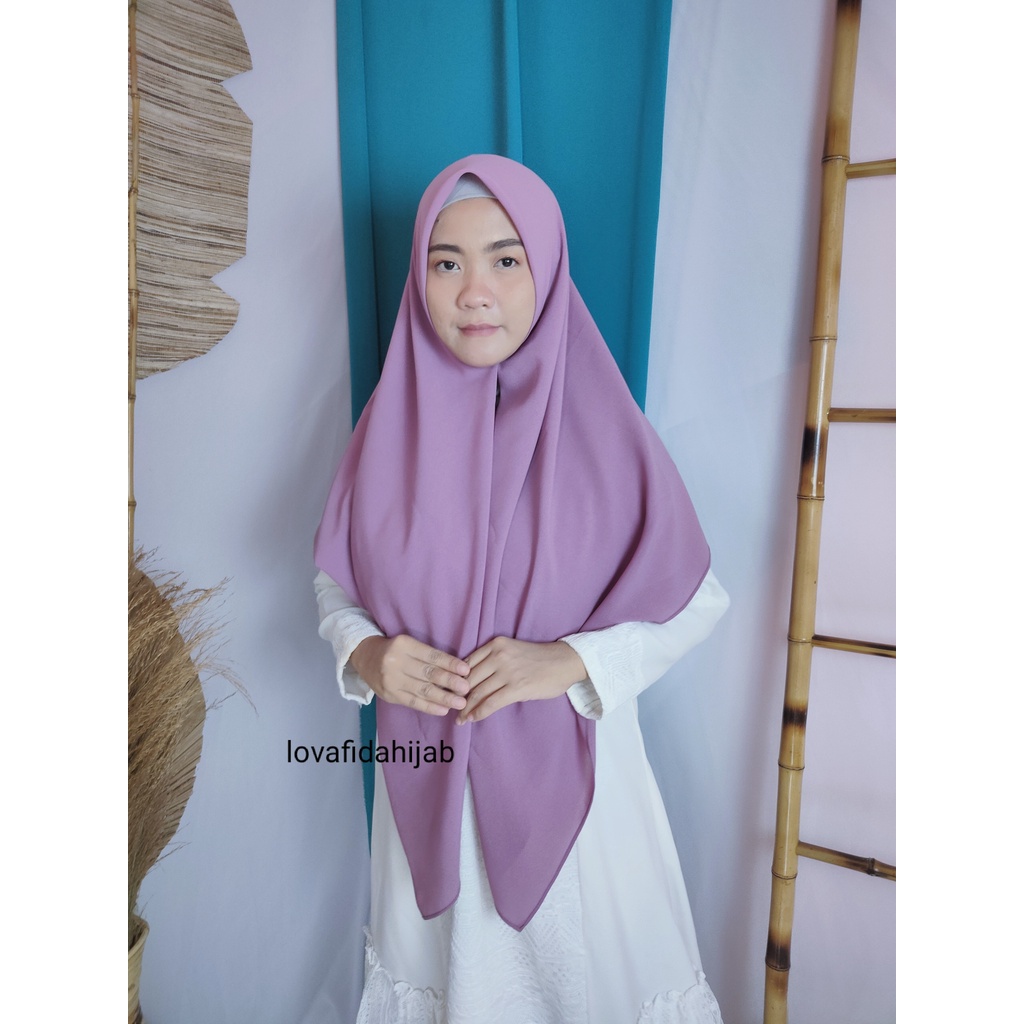 Jilbab Segiempat Diamond/ Kerudung Segiempat(bisa COD)