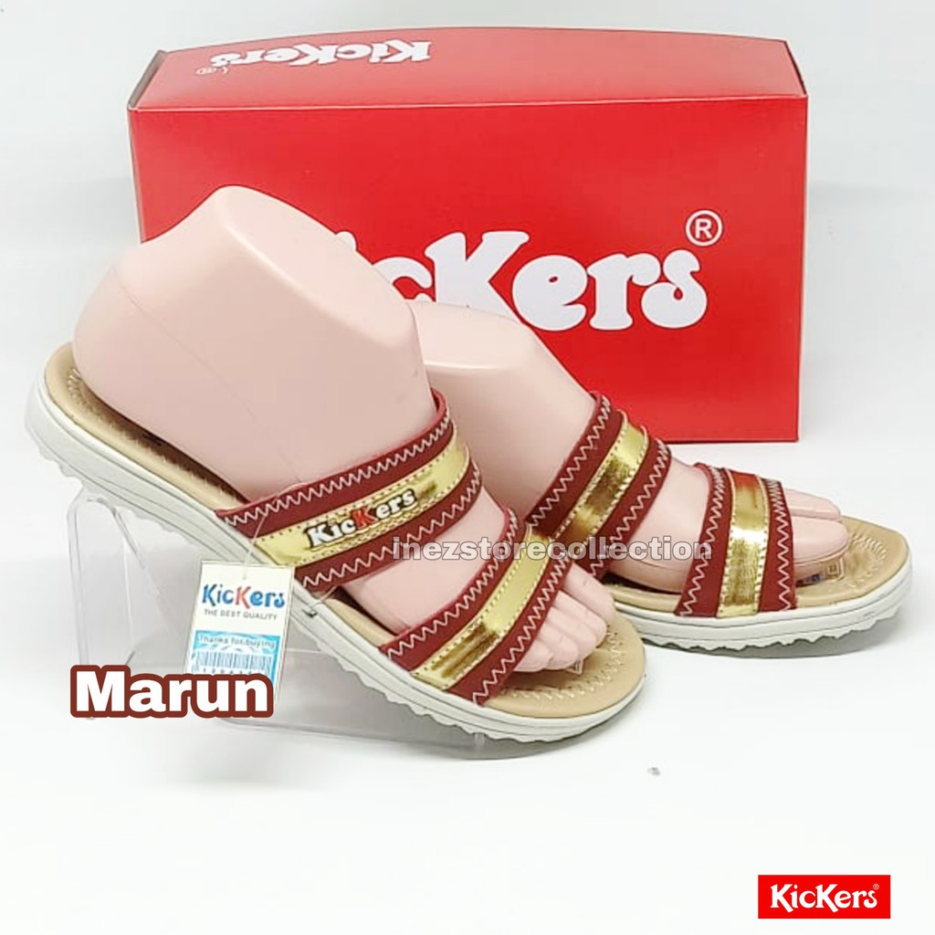 SENDAL WANITA SLOP KICKERS TERHITS KODE SLP29 MURAH HARGA GROSIR