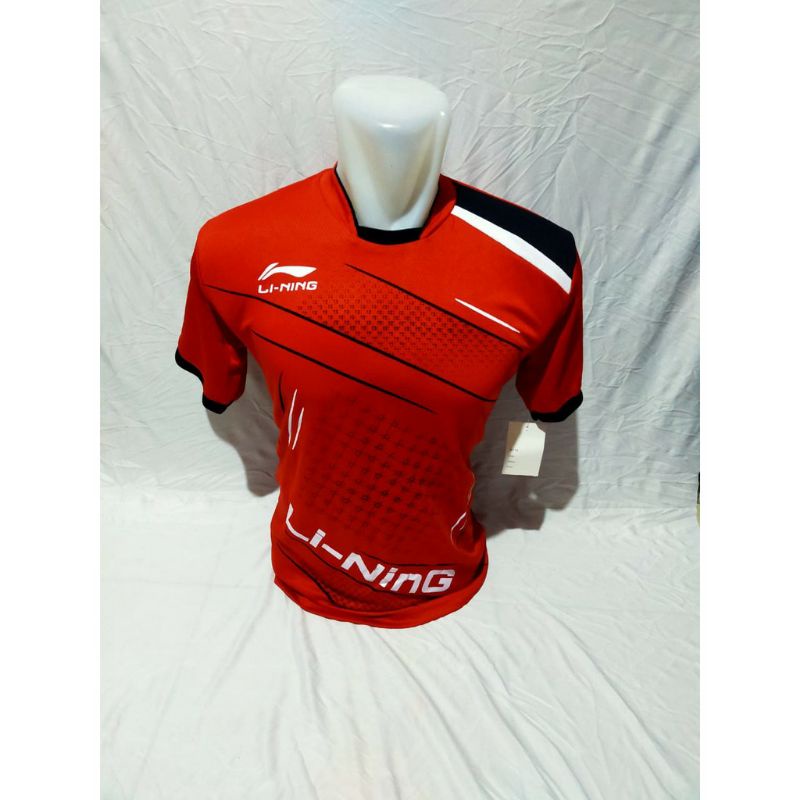 kaos Badminton Linning