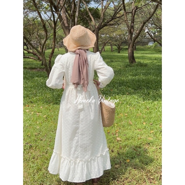 Lizzie Cotton Dress | Himeka Vintage