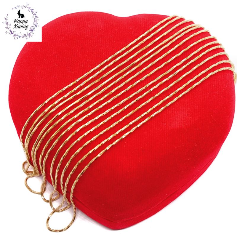 KALUNG XUPING ASLI TITANIUM FASHION KOREA LAPIS-EMAS MODEL KASANDRA LILIT XUPING ORIGINAL