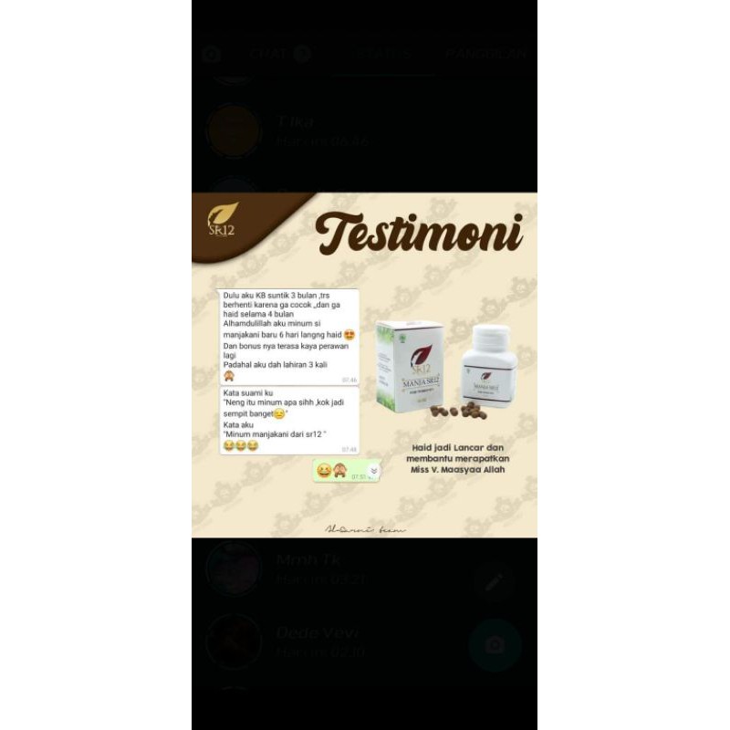 manjakani sr12 herbal