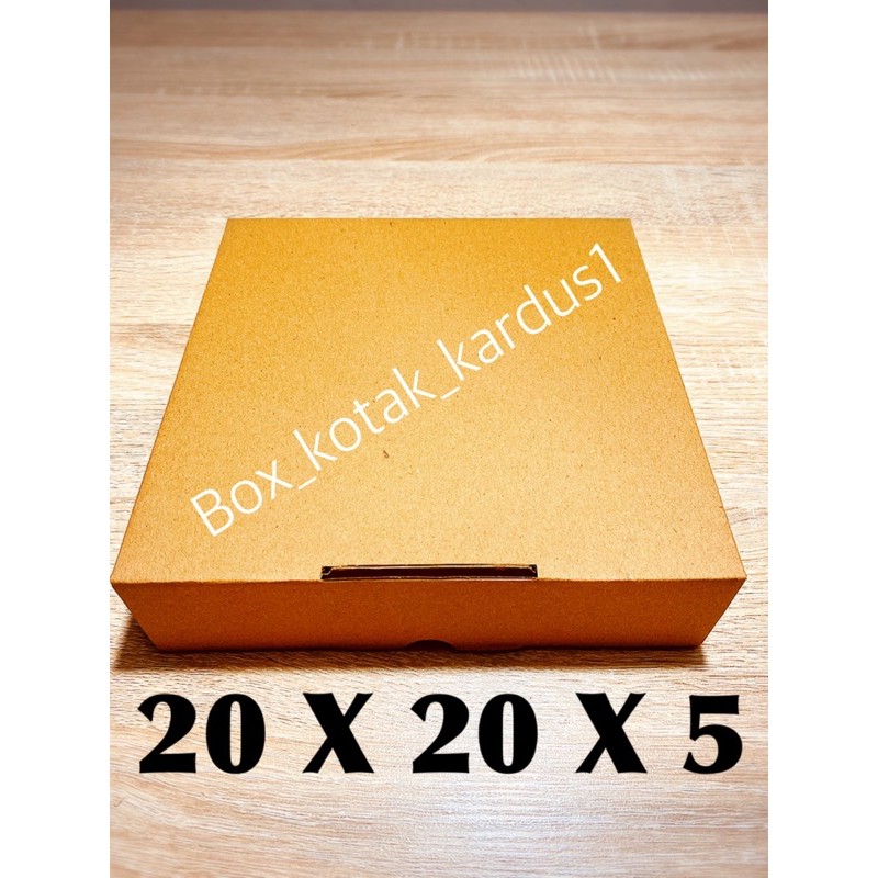 

box kotak kardus karton 20x20x5