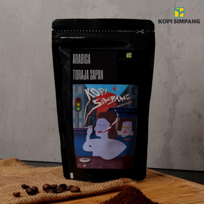 

KOPI (COFFEE) ARABICA TORAJA SAPAN (BUBUK KOPI || BIJI KOPI) 500 g