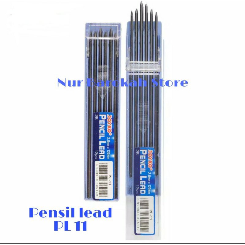 

Isi Pensil Mekanik 2,0 mm Joyko PL-11 ( 2B )