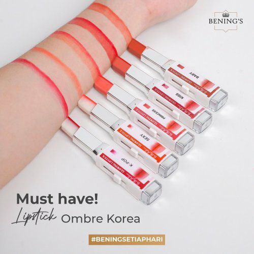 Bening's Lipstick Ombre Korea