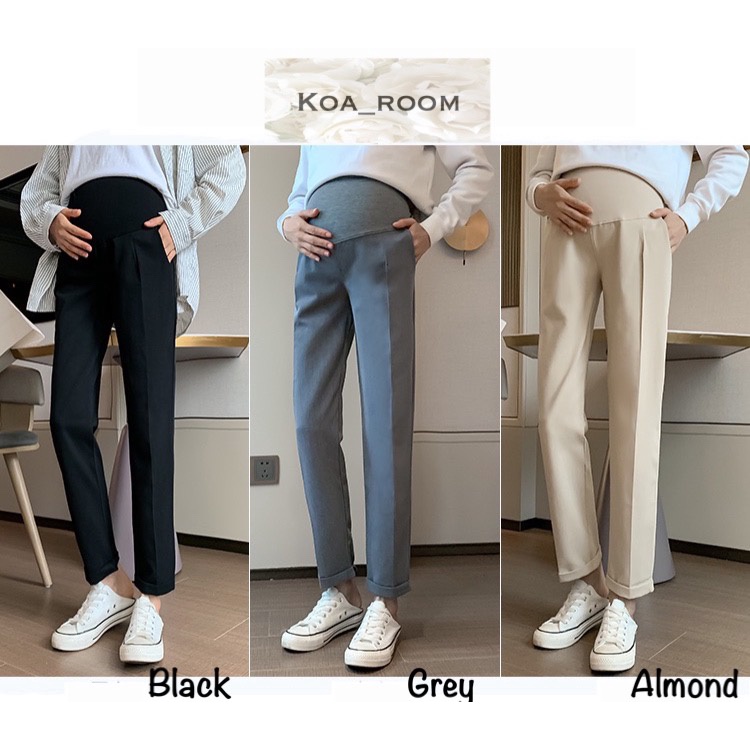 AP0613  Maternity Ankle Trousers ( Celana Hamil Ankle )