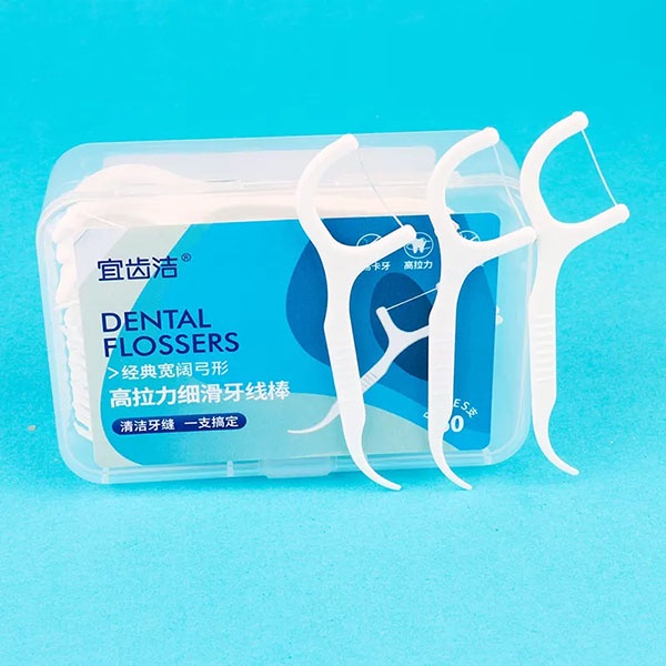 Benang Tusuk Gigi 1 Pack Isi 50 Pcs Dental Floss / Pembersih Sela Gigi Benang Disposable Dental Flossers / Benang Tusuk Gigi 1 Pack Isi 50 Pcs Dental Floss / Pembersih Sela Gigi Benang Disposable Dental Flossers / TV-42