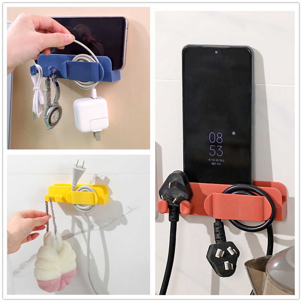 Holder Handphone Model Tempel Dinding Untuk Kamar Mandi