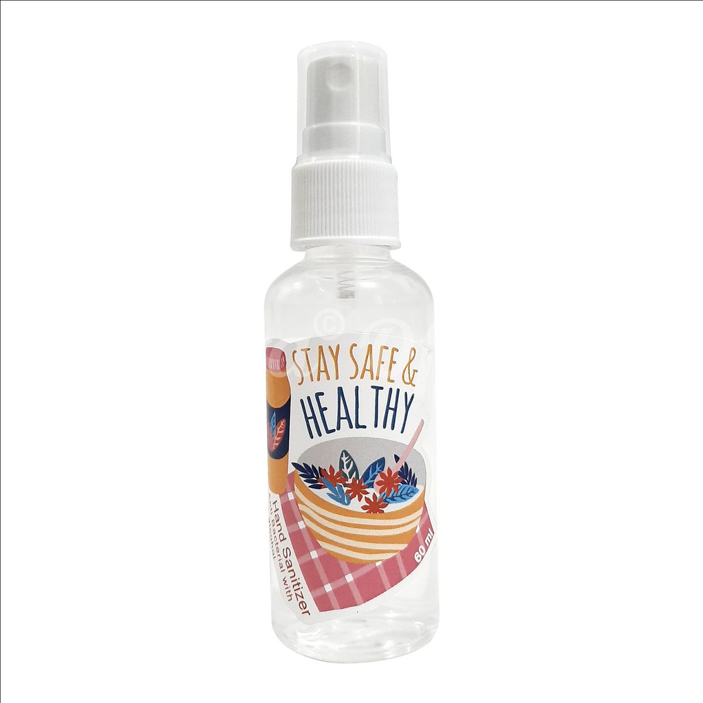 Shifra Pouch Hand Sanitizer Unik Lucu Gambar Karakter (BOTOL SPRAY 60 ML)
