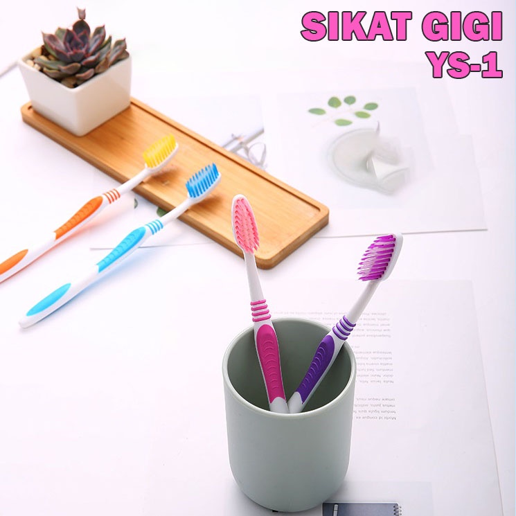 Sikat Gigi Charcoal Eco-Friendly Charcoal Toothbrush Praktis WD