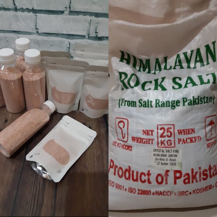 

Himsalt Garam himalaya 250gr organic himalayan salt Pink Rock Salt