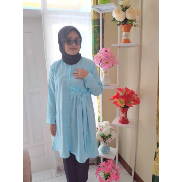 DEMORE TUNIK/BAYLE DAYLE KERUT/JUMBO SIZE