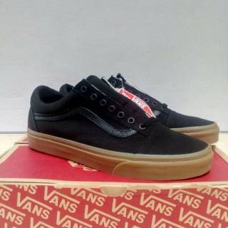 vans black gum original