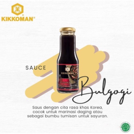 KIKKOMAN BULGOGI SAUCE - 300 GR