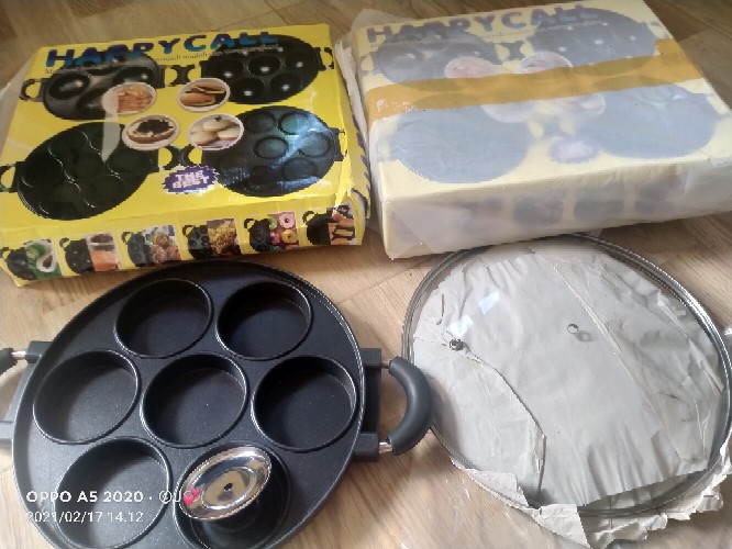 Cetakan Martabak Mini  7 Lubang Datar