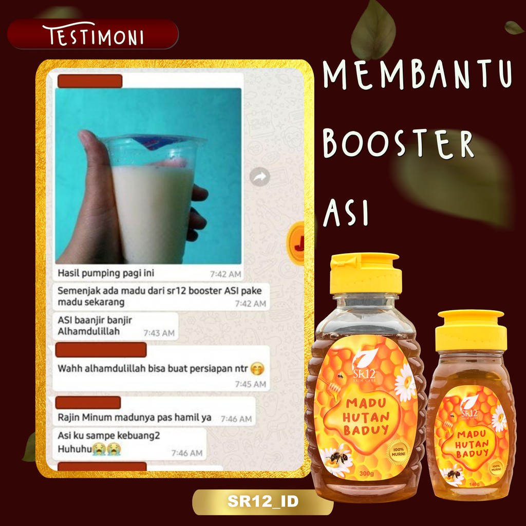 MADU HUTAN BADUY SR12 140 GRAM / MADU ASLI DARI HUTAN BADUY MENJAGA STAMINA TUBUH DEWASA &amp; ANAK-ANAK