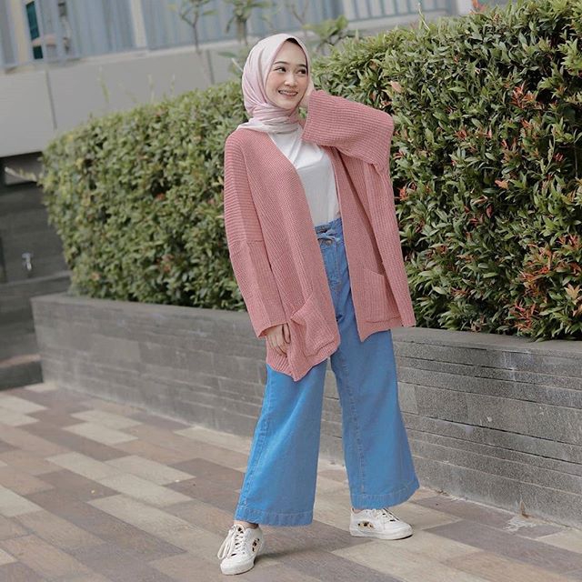 LOOCY Cardy / Cardigan Oversize / Cardigan Wanita-DUSTY