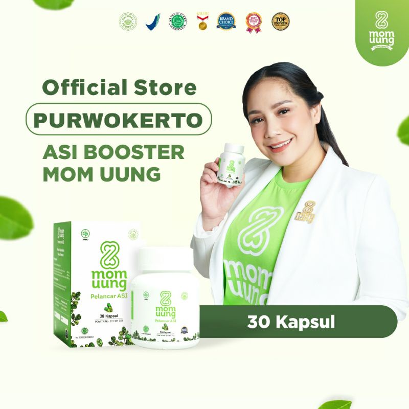 ASI BOOSTER MOM UUNG 30 KAPSUL / MOMUUNG PELANCAR ASI PURWOKERTO BANYUMAS