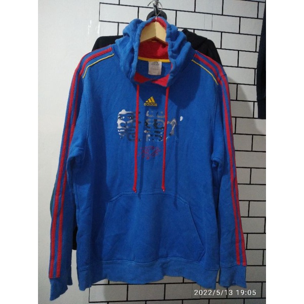 HOODIE ADIDAS VINTAGE BLUE RN:U35311