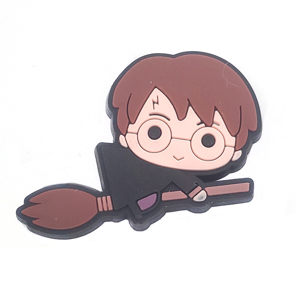 Harry Potter Crocs wanita charms Jibbitz sendal pin Aksesoris DIY Bahan Untuk Dekorasi Sepatu Hadiah pria