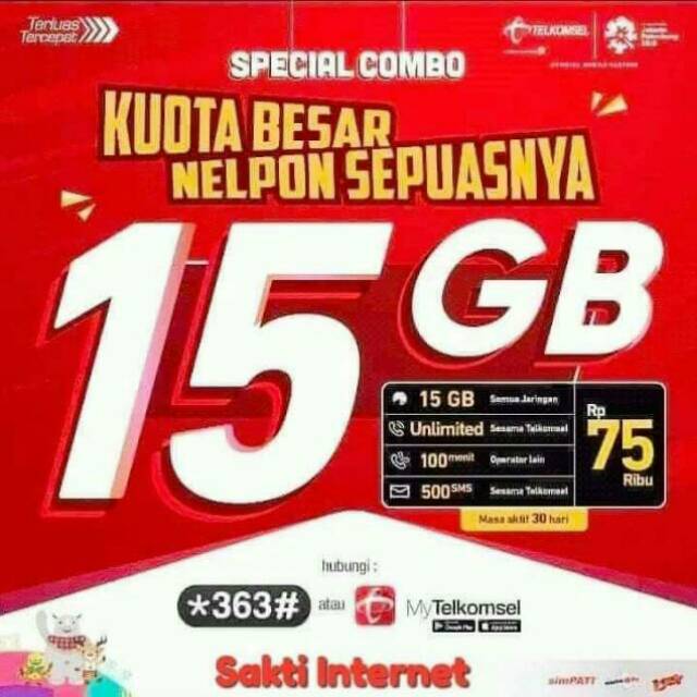 kartu simpati 11 digit & sakti combo