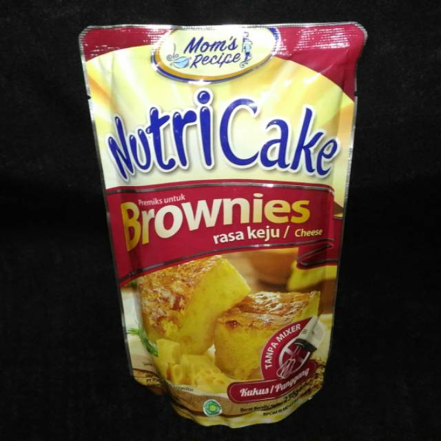 

Nutri Cake Premiks Untuk Brownies Rasa Keju Cheese Tanpa Mixer